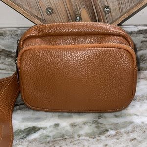 Stella Bianca Double Pocket Sling Belt bag